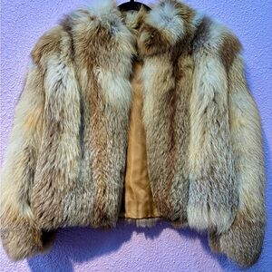 Gorgeous Vintage Fox Fur Jacket